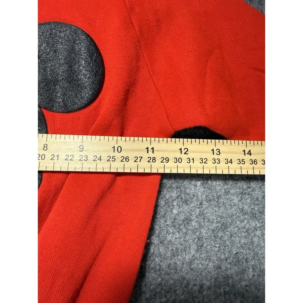 Vintage Mickey Mouse Sweatshirt – Toddler Size 2/3 – Red Jog Togs Style –80s/90s
